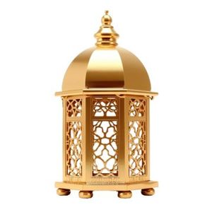 Lanterne en métal unique pour le Ramadan, idéale pour offrir en cadeau pendant la saison festive, offrant une décoration religieuse significative pour la maison - Product Image 6