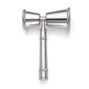 Jigger de Barra de Doble Cara con Mango de Acero Inoxidable y Madera, Herramienta de Medición de Cócteles de Precisión con Agarre Fácil y Vertido Equilibrado - Product Image 6