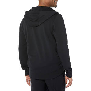 Sudaderas con capucha y sudadera para hombre con cremallera completa y bordado de peso pesado de lana, diseño básico de mezcla de algodón con capucha y logotipo personalizado con estampado - Product Image 6