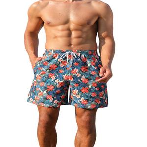 Nouveaux shorts imprimés à taille élastique pour hommes, shorts d'extérieur personnalisés à motif solide par Signature Wears - Product Image 5