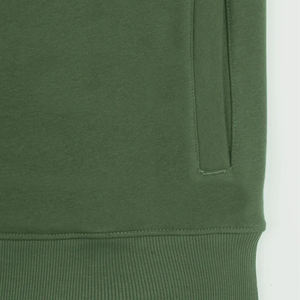 เสื้อวอร์มแฟชั่นสำหรับผู้ชายเสื้อสเวตเชิ้ตผ้าฟลีซหนาสไตล์แนวสตรีทในเมืองเสื้อสเวตเชิ้ตสไตล์ NW สีพื้นเรียบ - Product Image 4