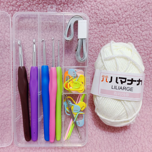 Kit de crochet pour porte-clés, crochet fait main pour débutants, kit amigurumi, tutoriels vidéo, bricolage, crochet d'animaux, artisanat de tricot - Product Image 4