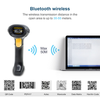 Escáner de código de barras inalámbrico de alto rendimiento Syble 2D 2,4G lector de código de barras XB-6208RB