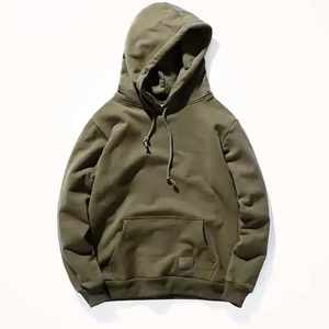 Sweats à capuche et sweat-shirts personnalisés pour hommes 100% coton Sweatshirts à capuche surdimensionnés Essentials - Product Image 5