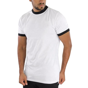 T-shirt à la mode de toutes les couleurs, plus la taille T-shirt uni de qualité professionnelle à séchage rapide Impression de logo Offre Spéciale de fitness d'entraînement - Product Image 1