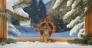 Estatua colgante de pared de aluminio Ganesha Idol para decoración del hogar Decoración de puerta o regalo para alguien - Product Image 4