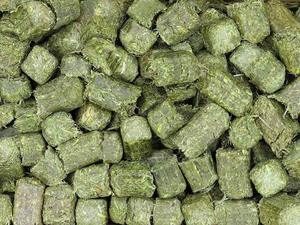 Granulés de foin d'alfalfa 100% premium |   Protéines de qualité alimentaire à haute teneur en protéines |   20% d'humidité |   Promouvoir l'alimentation animale |   À vendre - Product Image 1