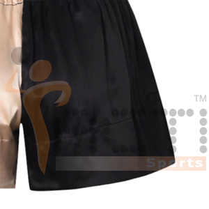 100% Polyester séchage rapide Top qualité hommes personnalisé Muay Thai Shorts blanc Muay Thai Shorts - Product Image 3