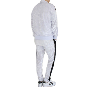 ชุดวอร์มกำมะหยี่คุณภาพสูง ดีไซน์ทันสมัย ทรงโอเวอร์ไซส์ ระบายอากาศได้ดี สำหรับผู้ชาย ผ้าฝ้าย 100% เป็นมิตรกับสิ่งแวดล้อม ไซส์พลัส น้ำหนักเบา 220 กรัม - Product Image 6