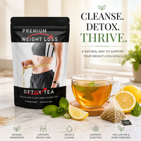 Thé Détox Minceur aux Herbes pour Perte de Poids – Sachets de Thé Détox Minceur à Marque Blanche 14 Jours