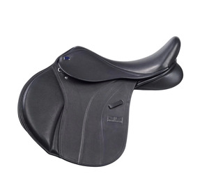 Silla de Montar para Caballo de Cuero Resistente y Multiusos con Estructura Robusta, Asiento Acolchado Suave y Soporte Confiable para Entrenamiento y Salto - Product Image 3