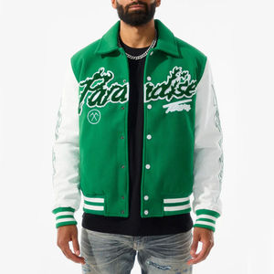 แจ็คเก็ตวาร์ซิตี้คุณภาพสูงสำหรับฤดูหนาว ปรับแต่งสีและโลโก้ได้ สไตล์สตรีทแวร์ แห้งเร็ว คอตั้ง แฟชั่น ลดราคา - Product Image 5