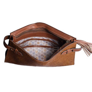 Bolso de mano de mujer de cuero genuino personalizado respetuoso con el medio ambiente, accesorio de moda para verano, invierno y primavera - Product Image 5