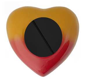 Guadalupe Heart Keepsake Urn Stand Option nuevo diseño de metal recuerdo urnas humanas - Product Image 2