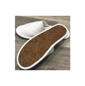 Zapatilla bastante interior a buen precio/Zapatilla hecha a mano de fibra de coco natural/Artículos para pies de fibra de coco-caminar suavemente-No resbaladizo - Product Image 1