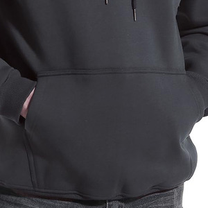 Pull-over à capuche surdimensionné pour hommes avec logo brodé personnalisé Sweat-shirt à capuche en coton mélangé de haute qualité Basics Streetwear Puff Printing Logo Fleece - Product Image 4