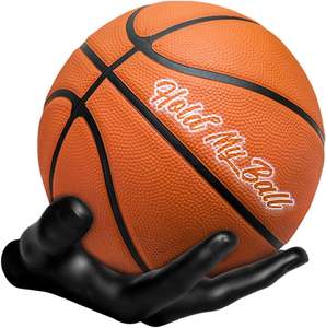 Support mural pour ballon de basket en polypropylène, grand modèle, pour accrocher le ballon en toute sécurité, décoration de salle de sport - Product Image 1