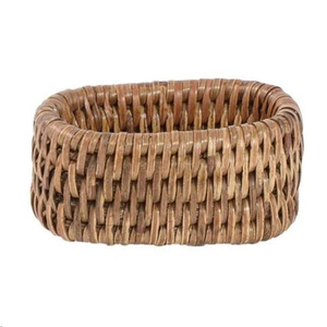 Servilletero Artículo decorativo para el hogar 100% Servilletero de ratán tejido a mano natural Mejor diseñador Precio más bajo - Product Image 4