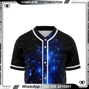 Maillots de baseball respirants à vente chaude avec options de mise en page personnalisées - Product Image 6
