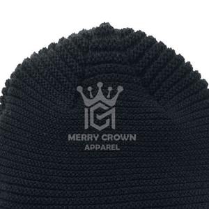 หมวกบีนนี่แจ็คการ์ดแบบสั่งทำผ้าวูลผสมสำหรับฤดูหนาวสำหรับฉากชายหาด - Product Image 6