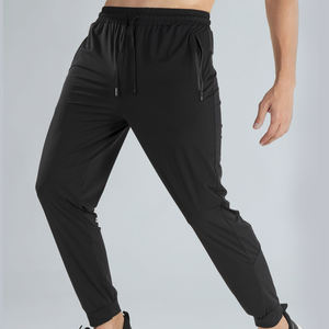 กางเกงวิ่งของผู้ชายแฟชั่นอินเทรนด์เอวยางยืดคุณภาพสูงผ้าลูกฟูกลำลองปรับแต่งขนาดและสีได้ - Product Image 2