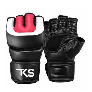 Guantes de entrenamiento de boxeo profesional 2024, guantes de cuero MMA Pu de diseño personalizado, guantes de cuero MMA baratos - Product Image 4