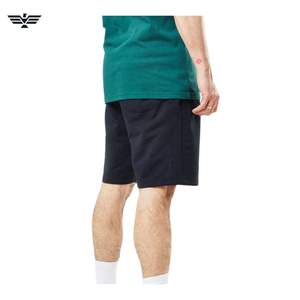 Pantalones Cortos Casuales Antiarrugas para Hombre, Color Sólido, Mezcla de Poliéster/Algodón, Alta Calidad, Servicio OEM, Teñido Liso - Product Image 2