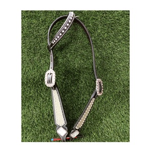 El último diseño de cuero Western Horse Headstall Elegante y duradero Diseño personalizado de cuero Horse Headstall - Product Image 6