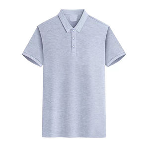 Nouveaux polos pour hommes à manches courtes, coupe ajustée, grande taille, polos de golf - Product Image 1