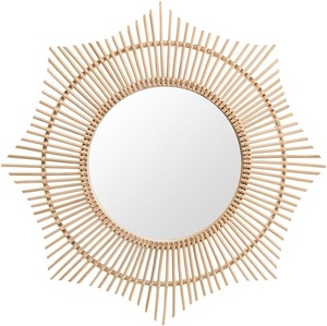 Espejo de pared de hojas en relieve de clase alta con diseños únicos, lo mejor para regalar bodas Bar Mitzvah y decoración de Pascua - Product Image 4