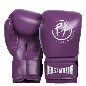 Guantes de boxeo con logotipo personalizado ganador profesional Diseño de cordones de cuero de vaca genuino para artes marciales - Product Image 3