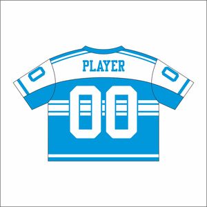 Uniforme de rugby américain de haute qualité maillot de football en maille respirante équipe pratique hauts de sport pour hommes adultes grande taille disponible - Product Image 6