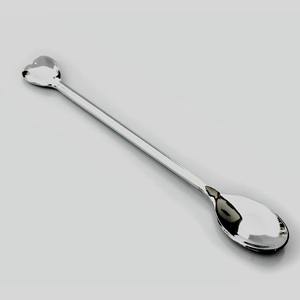 Cuillère à salade au design fabuleux avec poignée unique en forme de cœur ensemble de vaisselle royal ensemble de serveurs à salade - Product Image 3