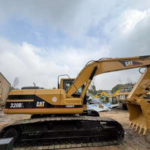 Excavatrice d'occasion Caterpillar Cat 320b 320bl 320cl avec pelle de construction d'origine - Product Image 1