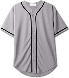 Uniforme de béisbol para hombre de nuevo diseño al por mayor, ropa deportiva juvenil de secado rápido, conjunto de uniforme deportivo alto con logotipo personalizado para adultos - Product Image 3