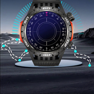 Montre connectée sportive HT22, écran IPS de 1,46 pouce, appels Bluetooth, boussole, suivi de la forme physique en plein air, hommes femmes, étanche - Product Image 5