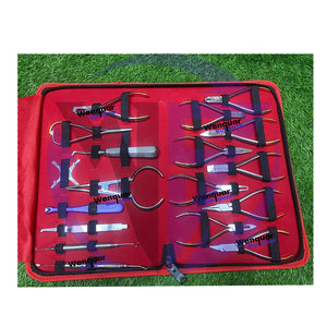 Orthodontics Dental Tools Set 18pcs Orthodontic Pliers with Tungsten Carbide Inserts Dentist Tools Kit Wenquar Instruments - Product Image 5