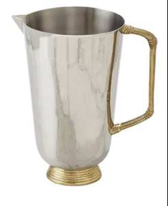 Carafe en cuivre pur de style élégant, imprimée, pour la maison et les restaurants, fabrication de carafes en Inde, prix bas - Product Image 5