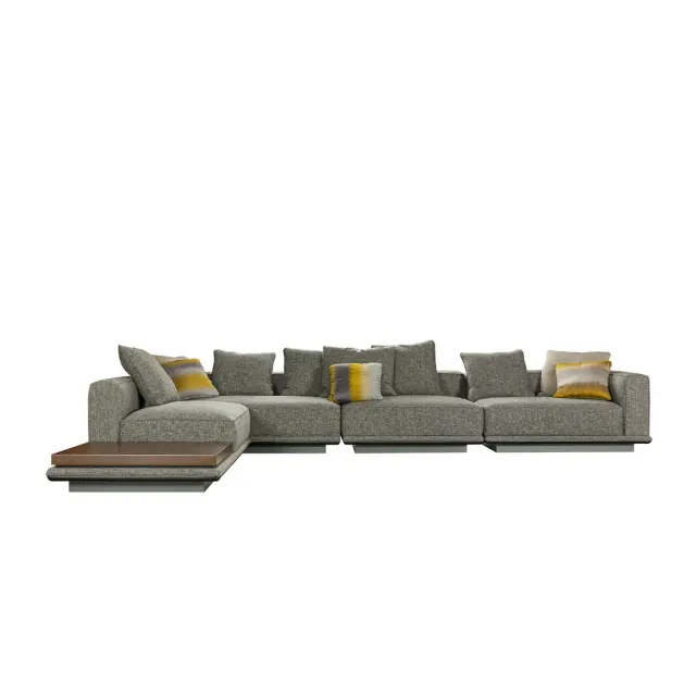 Góc sofa Romeo thay đổi kích thước có thể thay đổi phong cách vải và màu sắc mềm chỗ ngồi cung cấp sự thoải mái tuyệt vời
