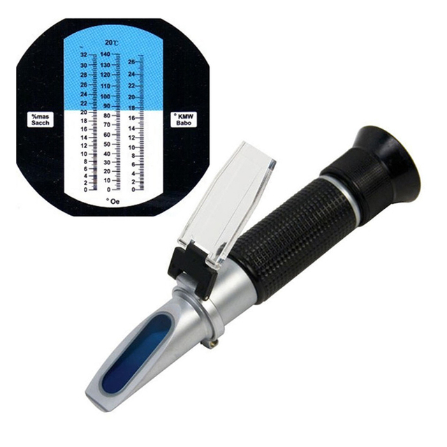 HT701ATC OE Wine Sugar Concentration Meter 0-140 Degree  Sweetness Tester Refractometer