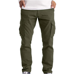 Pantalones Cargo para Hombre Hechos de Algodón Premium 2025, Precio al por Mayor, Mejor Compra en Línea, Servicio OEM Disponible - Product Image 4