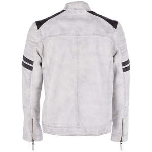 Mens Biker Jacket Soft Touch Material Comfortable Fit Custom Logo Ready for Streetwear Casual <b>Outings</b> and Active Lifestyle - Product Image 2