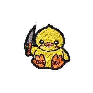 แผ่นผ้าพีวีซีปักลาย3D 2D ออกแบบได้ตามต้องการแผ่นปักลายดูดีสำหรับหมวกเสื้อผ้ารูปหัวใจวงกลม - Product Image 2