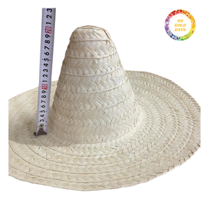 Lightweight Mexican Straw Top <b>Hat</b>-Y2K Style Unisex for Travel & Beach Holidays - Product Image 2