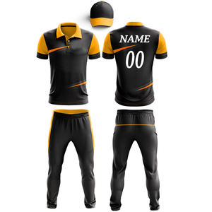 Uniforme d'équipe de cricket de bonne qualité avec nom et numéros personnalisés uniformes de cricket pour hommes en gros - Product Image 3