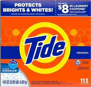 Détergent à lessive en poudre Tide, parfum original, 113 lavages, 143 oz - Product Image 2