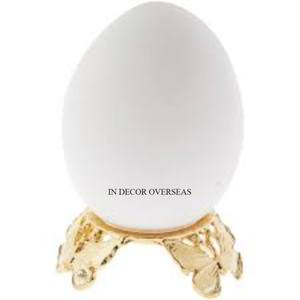 Soporte de almacenamiento de huevos chapado en oro de alta calidad de metal de primera calidad de aspecto magnífico de fabricante indio a precio competitivo - Product Image 2