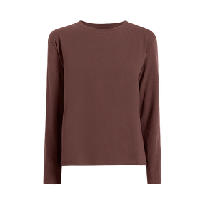 Impression de logo personnalisé 100% coton 220 Gsm T-Shirt vintage décontracté unisexe à manches longues broderie solide T-shirt teint en plaine pour les femmes - Product Image 5