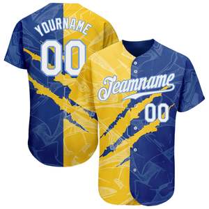 Maillots de baseball et de softball respirants avec logo personnalisé pour hommes Chemises de softball et de baseball brodées de motifs 3D Logo sublimé personnalisé - Product Image 5