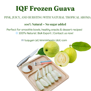 IQF Frozen White <b>Guava</b> Dice Chunks Pieces Vietnam Premium Quality Supplier - Product Image 6